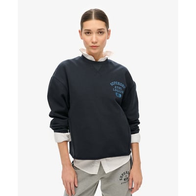 Sweat ras du cou court et ample Athletic Essentials SUPERDRY