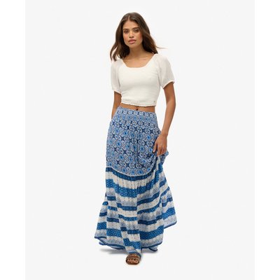 Jupe longue imprimée SUPERDRY