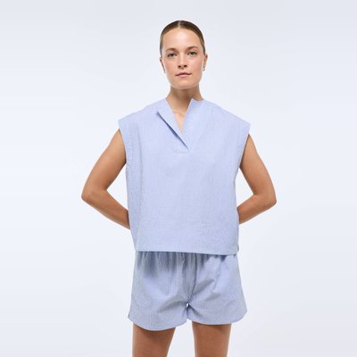 Pyjashort rayé sans manches MONOPRIX