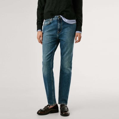 Violet - Jean Coupe Tapered, Taille Haute PEPE JEANS