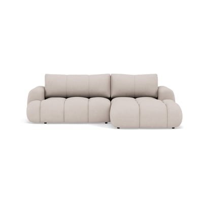 Canapé d'angle droit 4 places convertible, YULIN BEST MOBILIER