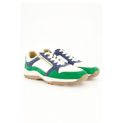 Sneakers en cuir, tirette ULLA POPKEN