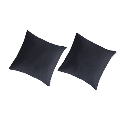2 Taies d'oreiller lin/coton organic UNI NAF NAF HOME