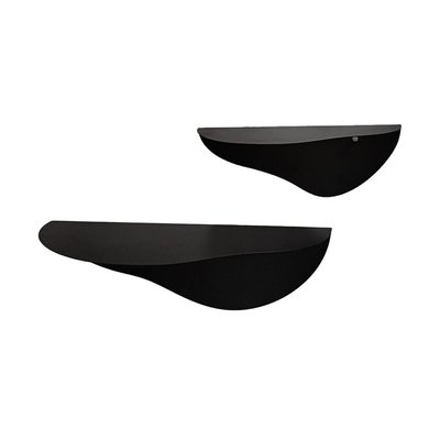 Étagères en métal noir (lot de 2) AUBRY GASPARD