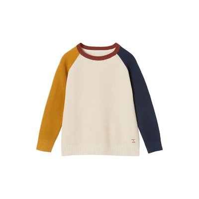Pull colorblock pop POP VINTAGE VERTBAUDET