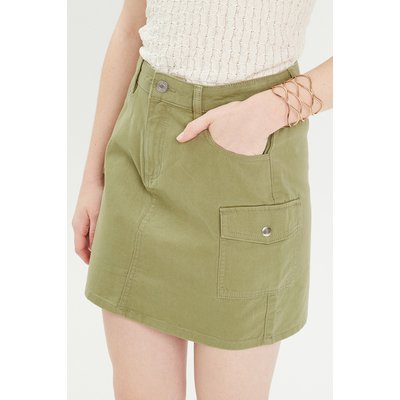 Jupe cargo en jean CACHE CACHE