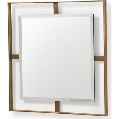 miroir mural doré en métal au style vintage élégant RECOLLECTION