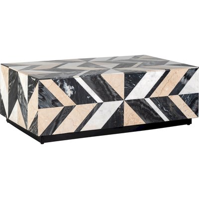 Table basse en marbre, rectangulaire, Rostelli RECOLLECTION