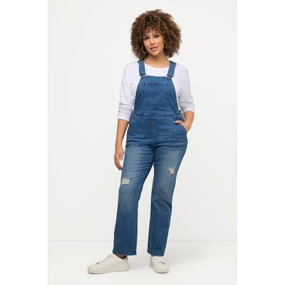 Salopette en jean, coupe évasée ULLA POPKEN