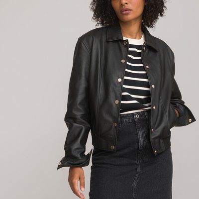 Cazadora de piel LA REDOUTE COLLECTIONS