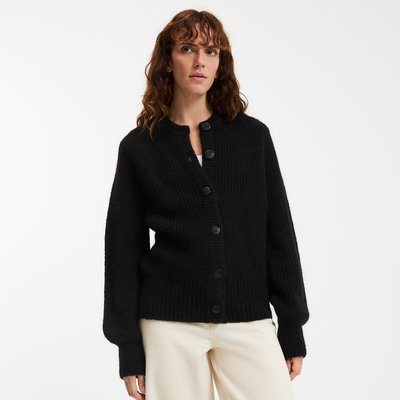 Gebreid vest in mixed alpaca, Signature AMBROISE LA REDOUTE COLLECTIONS