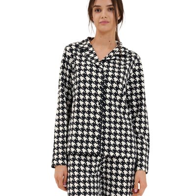 Haut pyjama chemise manches longues Mia LISCA