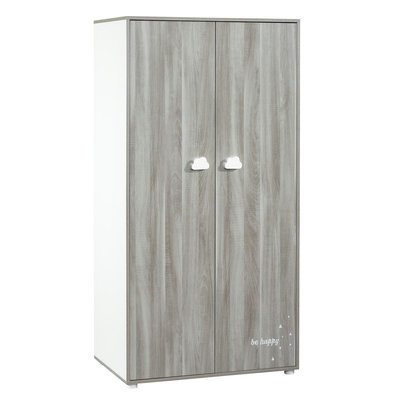 Armoire 2 portes en bois BABY PRICE