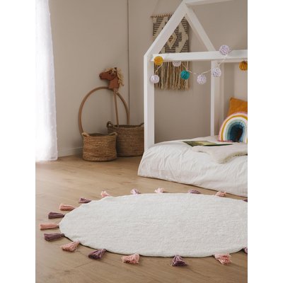 Tapis rond lavables pour enfants tufté main MALU BENUTA 
