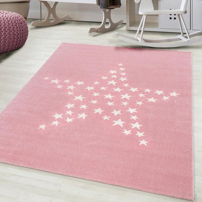 Tapis enfant tissé BIGSTAR UN AMOUR DE TAPIS