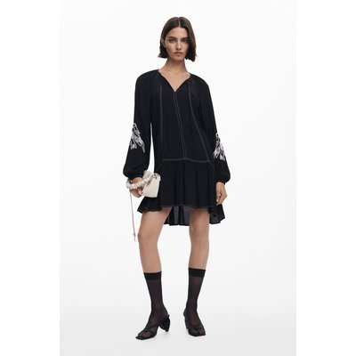 Robe Boho brodée DESIGUAL