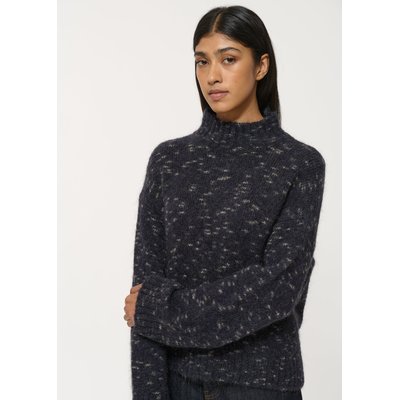 Pull  col montant et encolure V milieu de dos HUMILITY