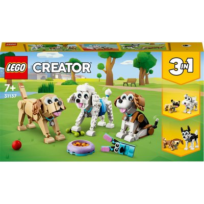Creator 3 en 1 Adorables chiens LEGO