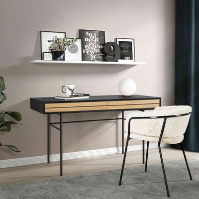 Bureau avec tiroirs en bois TERRE DE NUIT