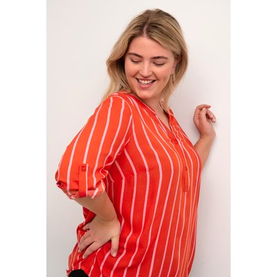 Blouse à manches longues KCsida KAFFE CURVE