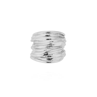 Bague en acier inoxydable ALEXANDRIA HIPANEMA