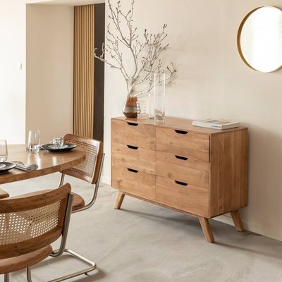 Commode en bois d'acacia  IWA MADE IN MEUBLES 