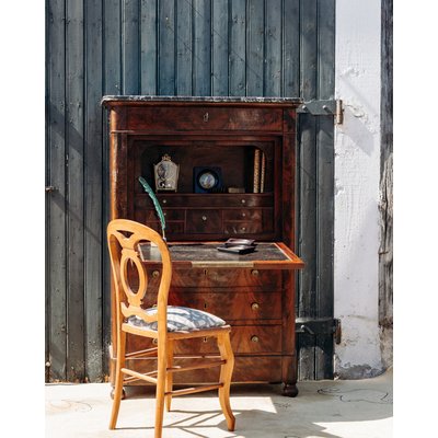 Grand secrétaire en bois Honoré N°70 - Bon état DEBONGOUT