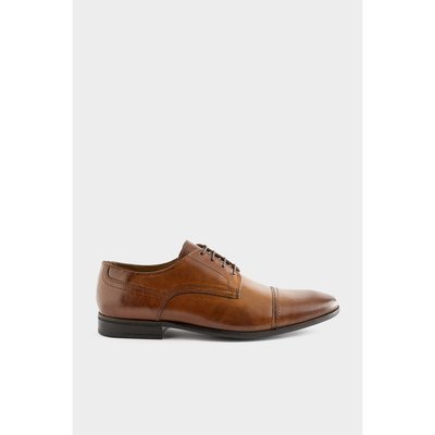 Chaussures derby en cuir à bout rapporté NEXT