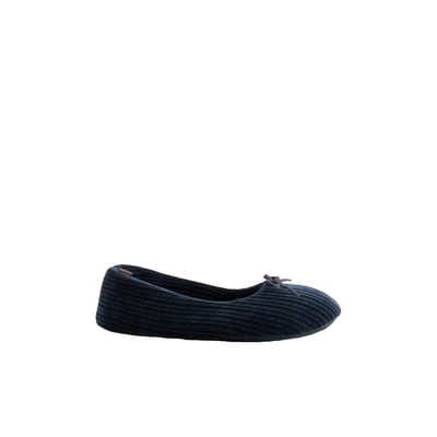 Chaussons ballerines en velours côtelé à nœud NEXT