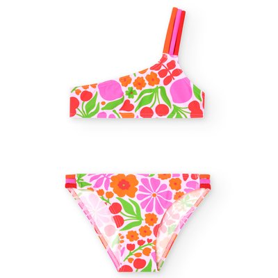 Bikini polyamide fleurs BOBOLI