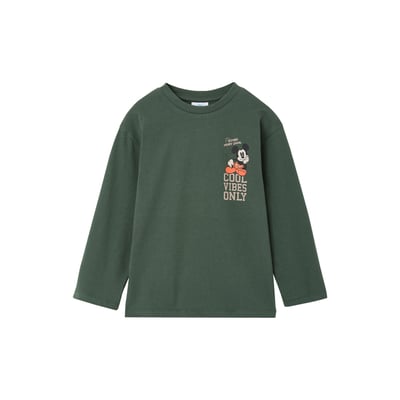 T-shirt manches longues Mickey VERTBAUDET