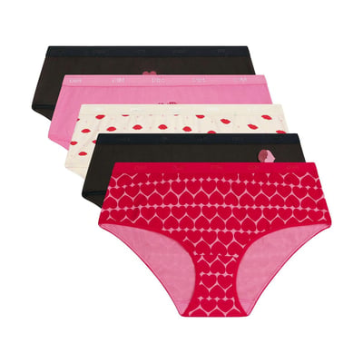 Lot de 5 boxers POCKETS COTON DIM