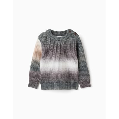 Pull en maille épaisse avec effet dégradé ZIPPY