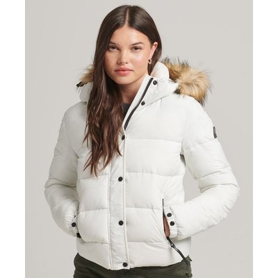 Veste courte à capuche mi- épaisse SUPERDRY