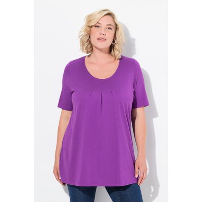 T-shirt en modal. Plis fantaisie ULLA POPKEN