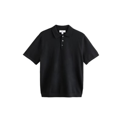 Polo en maille à manches courtes essential NEXT