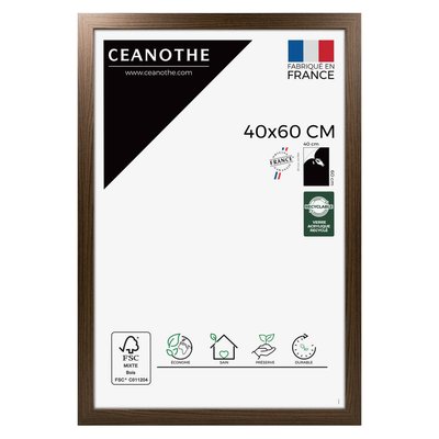 Cadre Photo Design 40x50 Cm Bois Reconstitué Fsc ETERNEL CEANOTHE