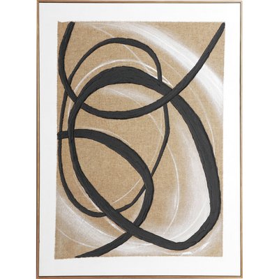 Tableau abstrait sur toile, Elysée RECOLLECTION