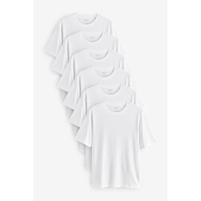 T-shirt basique, lot de 6 NEXT