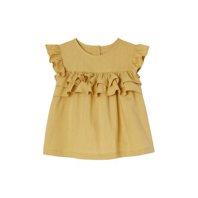 Blouse à volants VERTBAUDET