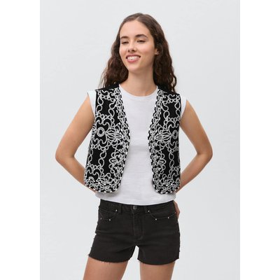 Gilet brodé MANGO TEEN
