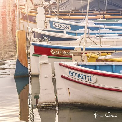 Tableau Mural Barques De Cassis PORT CEANOTHE