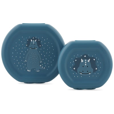 Lot de 2 boîtes à goûter à clip TRIXIE
