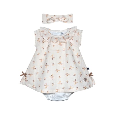 Combirobe bandeau rosÉlia naissance SUCRE D'ORGE