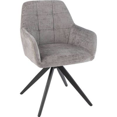 Chaise pivotante en tissu RECOLLECTION