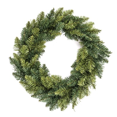 Couronne Blooming 40 cm vert FEERIC LIGHTS & CHRISTMAS