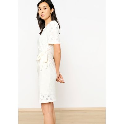 Robe t-shirt avec broderie anglaise LOLALIZA