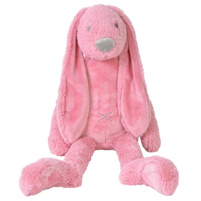 Peluche Lapin Richie rose 58 cm HAPPY HORSE