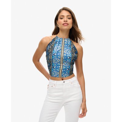 Haut dos nu à motif cachemire St Tropez SUPERDRY