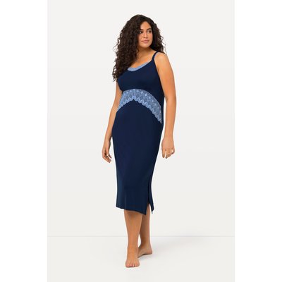 Chemise de nuit sans manches à col en V. ULLA POPKEN